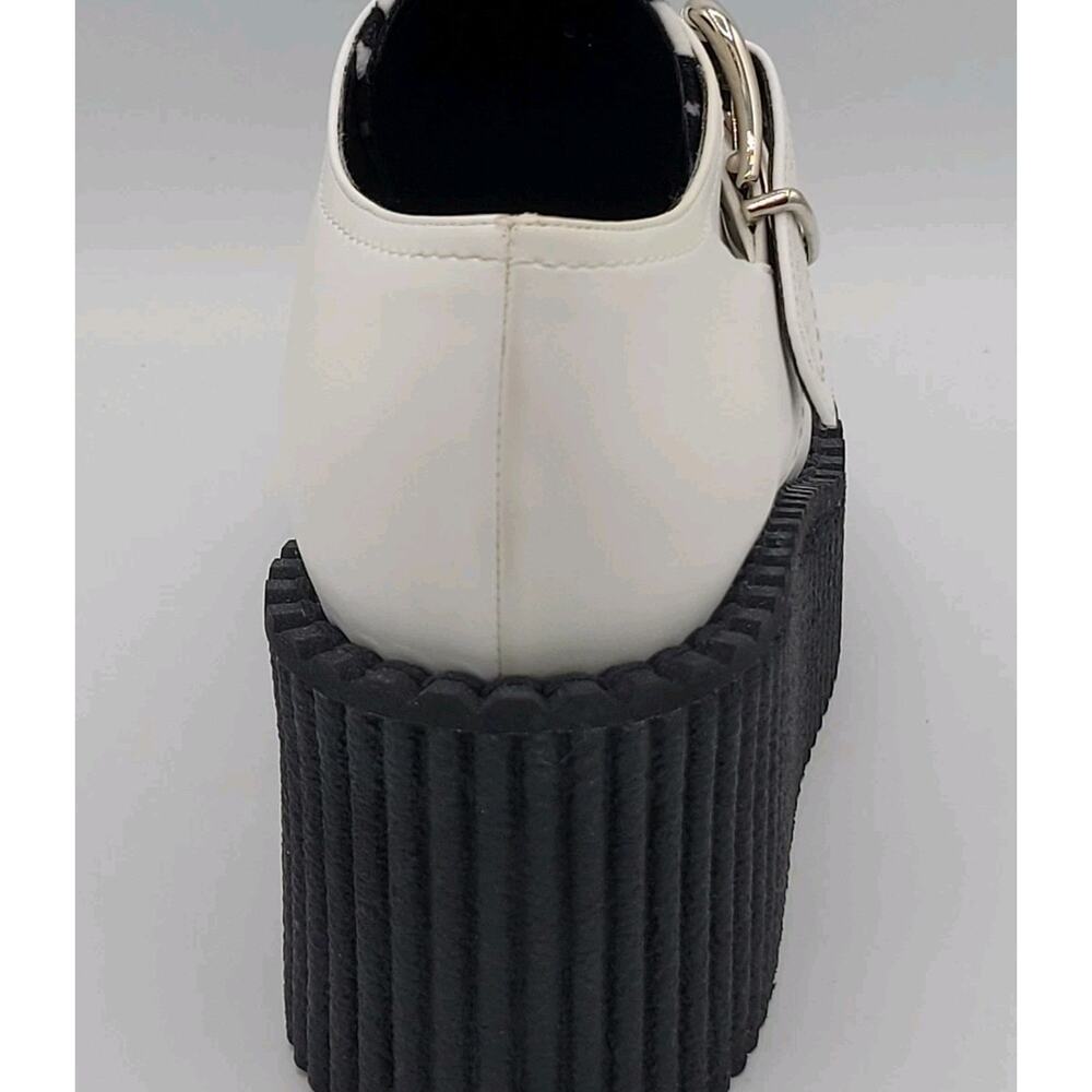 Stella McCartney White Zebra Print Mules Platform Size 37 - Picture 11 of 15